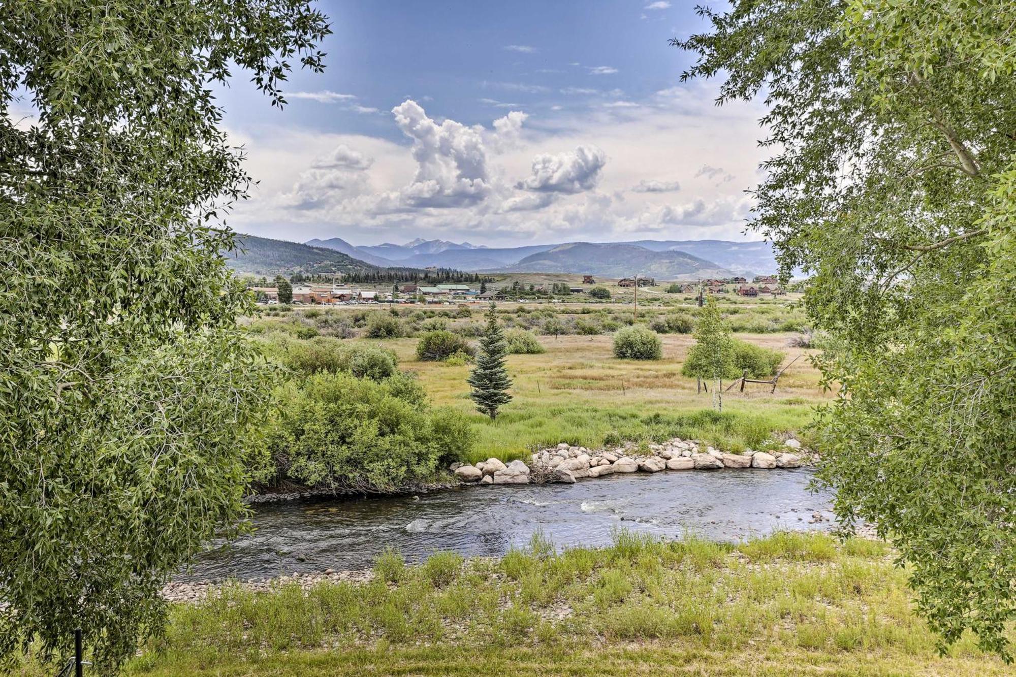 Riverfront Cabin About 4 Mi To Granby Ranch! Экстерьер фото